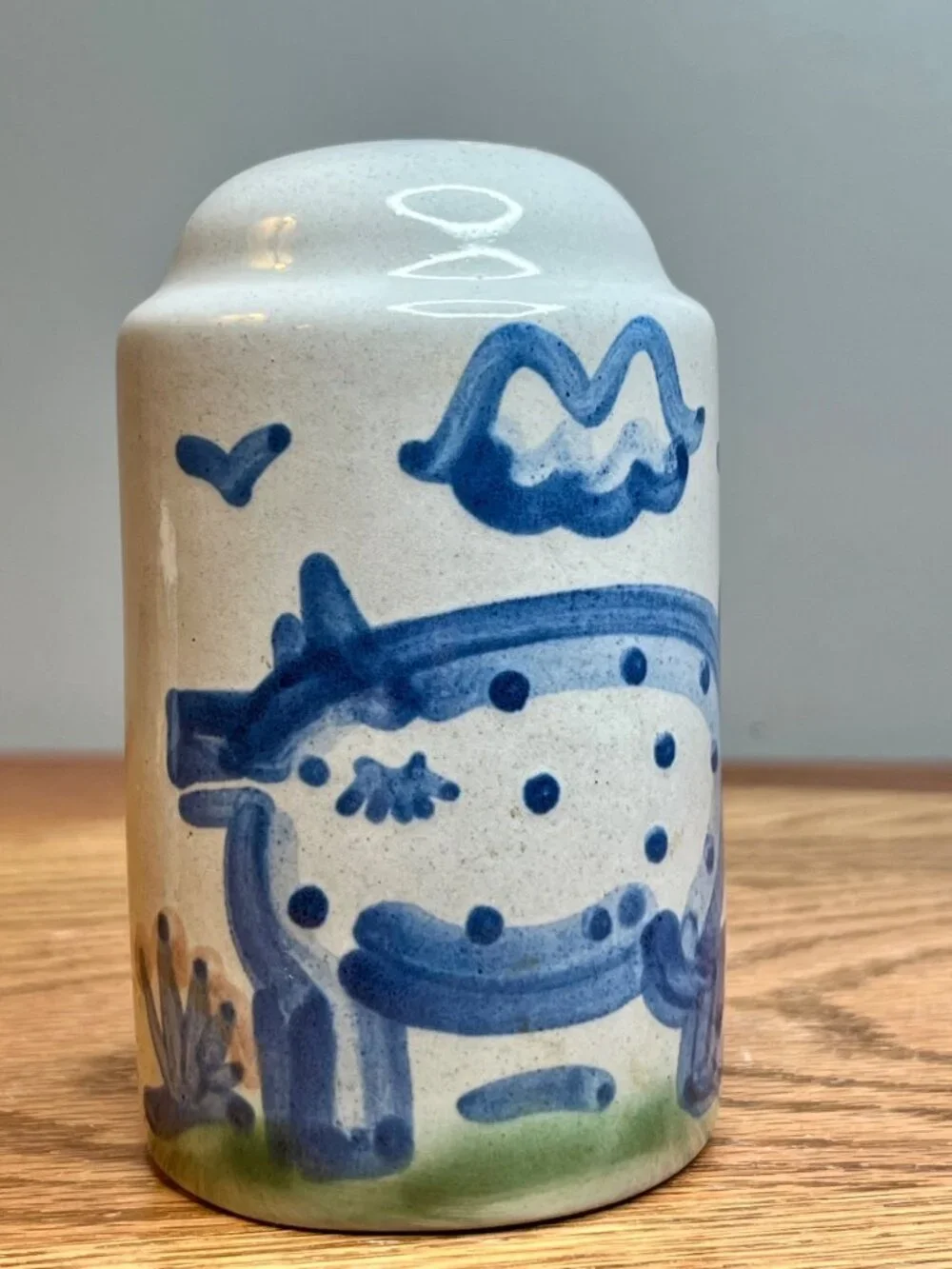 Beautiful Oversized Vintage Handmade Studio Art Pottery M A Hadley Pottery Farm